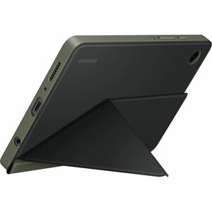 Samsung Book Cover Carrying Case (Book Fold) Samsung Galaxy Tab A9 Tablet - Black - Bump Resistant, Scratch Resistant, Dam