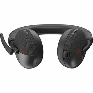 Cuffie Dell WL3024 Wireless On-ear, Over-the-head Stereo - Nero - Microsoft Teams Certification - Siri, Google Assistant, 