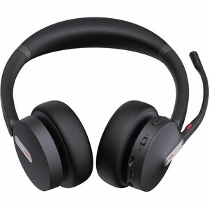 Yealink BH70 Wireless Over-the-head Stereo Headset - Black - Microsoft Teams Certification - Binaural - Supra-aural - 5000