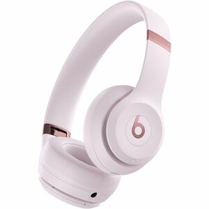 Beats by Dr. Dre Beats Solo 4 On-Ear Wireless Headphones Cloud Pink - Siri - Stereo - Mini-phone (3.5mm), USB Type C - Wir