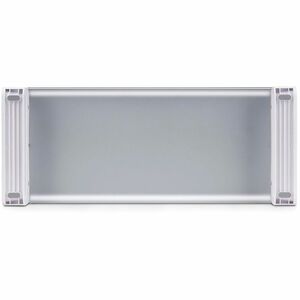 StarTech.com Ergonomischer Monitorständer, bis 15kg, Feste Höhe 9cm, Schreibtisch Bildschirmerhöhung/Monitorerhöhung, Lapt