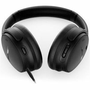 Bose QuietComfort Wired/Wireless Over-the-ear Stereo Headset - Black - Binaural - Circumaural - Noise Canceling