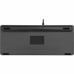 Macally Compact Wired Keyboard with USB hub ports & Dual USB C / A - Cable Connectivity - Compact - USB Type C, USB Type A