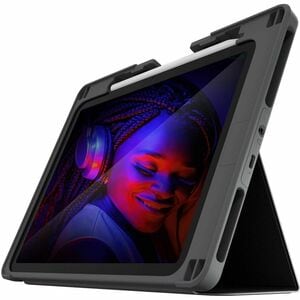 STM Goods Dux OX Rugged Carrying Case Apple iPad (10th Generation) Tablet - Black - Water Resistant Cover - Polycarbonate,
