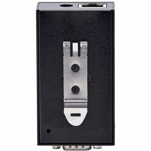 StarTech.com 1-Port Serial to Ethernet Adapter, 802.3af PoE Powered Serial Device Server, Wall/DIN Rail Mount, LAN To DB9 