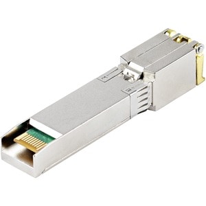 StarTech.com SFP+ - 1 x RJ-45 Duplex 10GBase-T Network LAN - 1 Each - For Data Networking - Twisted Pair10 Gigabit Etherne
