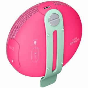 Ultimate Ears MINIROLL Portable Bluetooth Speaker System - Calming Pink - Battery Rechargeable