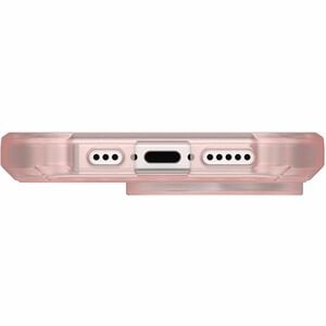 Urban Armor Gear Essential Armor Case for Apple iPhone 16 Pro Smartphone - Hexagonal Pattern - Rose - Shock Absorbing, Dro