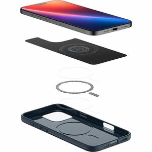 Spigen Thin Fit Case for Apple iPhone 16 Pro Smartphone - Metal Slate - Drop Resistant - Polycarbonate (PC), Thermoplastic
