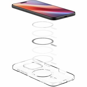 Spigen Crystal Flex Case for Apple iPhone 16 Pro Smartphone - Crystal Clear - Dent Resistant, Scratch Resistant, Drop Resi