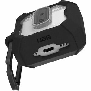 Urban Armor Gear Plasma Carrying Case Apple AirPods 4 - Black - Drop Resistant, Scratch Resistant, Shock Resistant - Polyc