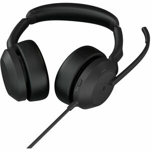 Jabra Evolve2 50 Wired/Wireless On-ear Stereo Headset - Microsoft Teams Certification - Binaural - Supra-aural - 3000 cm -