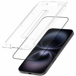 Just in Case Tempered Glass Screen Protector - Transparent - 1 Pack - For OLED iPhone 16 Pro - Scratch Resistant, Bump Res