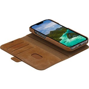 dbramante1928 ApS Lynge Carrying Case (Wallet) Apple iPhone 14 Pro, iPhone 14 Smartphone - Tan - Impact Resistant, RFID Re
