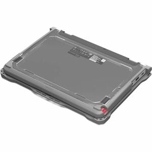 Max Cases Extreme Shell-F2 Chromebook Case - For HP Chromebook - Gray, Clear - Impact Resistant, Drop Resistant, Oil Resis