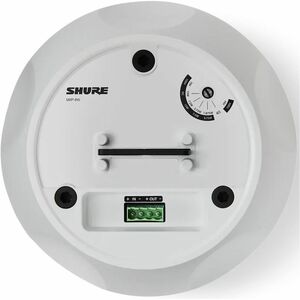 Shure Microflex MXP-6 Pendant Mount Speaker - White - - Woofer1" Neodymium Tweeter - 90 Hz to 20 kHz - 4 Ohm