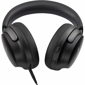 Bose QuietComfort Ultra 有线/无线 头戴式, 挂耳式 立体声 耳机 - 黑 - 双声道 - 头戴护耳式 - 914.4 cm - 蓝牙 - 99.1 cm 线缆 - 降噪 - 迷你手机（3.5毫米）
