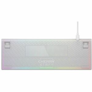 CHERRY XTRFY CX-K5V2-RGB-CPT Gaming Keyboard - Compact - Cable Connectivity - USB 3.0 Interface - RGB LED - French - AZERT