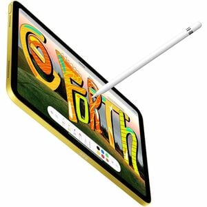 Apple iPad (11th Generation) Tablet - 11" - 4 GB - 256 GB Storage - Yellow - A16 Bionic Penta-core (5 Core) - 2360 x 1640 