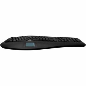 Adesso Tru-Form AKB-450UB Keyboard - Cable Connectivity - USB Interface - TouchPad - English (US) - Black - Membrane Keysw