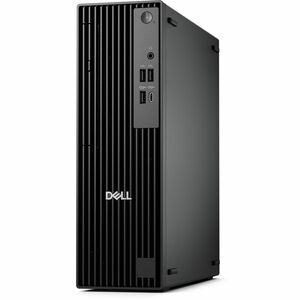 Dell Pro QCS1250 Desktop Computer - Intel Core Ultra 5 235 - vPro Technology - 16 GB - 256 GB SSD - Slim PC - Standard Bla