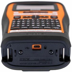P-touch EDGE Handheld industrial label printer with dual auto-cutter, Bluetooth and USB-C connectivity (up to 24mm labels)