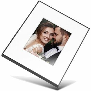 Aluratek ePaper 13.3" WiFi Digital Photo Frame - 13.3" Digital Frame - Black - 1200 x 1600 - Cable/Wireless - 4:3 - USB - 