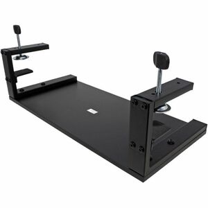 Roline Tischhalterung für LCD-Display, Monitor - Schwarz - Höhenverstellbar - max. 20 kg Traglast - Stahl, Edelstahl, Span