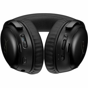 HyperX Cloud III S Wireless Over-the-ear, Over-the-head Stereo Gaming Headset - Black - Binaural - Circumaural - 2000 cm -