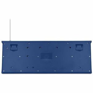 Teclado Slim Getttch 8m Pulsaciones Usb Con Reposamanos Azu