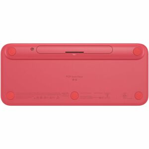 Logitech POP Icon Keys 键盘 - 袖珍的 - 无线 连接 - 英文（美国） - QWERTY 布局 - 珍珠白, 橙 - 蓝牙 - 开/关 热键 - Windows 10, Windows 11, Mac OS X 12.