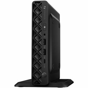 HP EliteDesk 8 G1a Desktop Computer - AMD Ryzen AI 7 350 - 64 GB - 1 TB SSD - Mini PC - Jack Black - AMD Chip - Windows 11