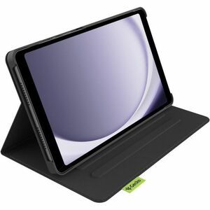 Gecko Covers Carrying Case (Cover) Samsung Galaxy Tab A11 Tablet - Black - Moisture Resistant - Cactus Leather, Vegan Leat