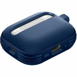Spigen Vault Carrying Case Apple AirPods Pro 3 - Navy Blue - Drop Resistant, Anti-slip - Polycarbonate, Thermoplastic Poly