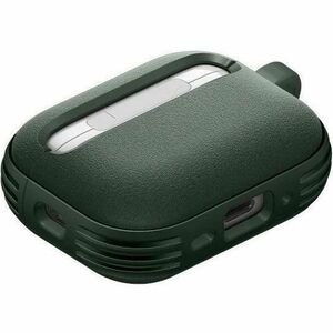 Spigen Vault Carrying Case Apple AirPods Pro 3 - Midnight Green - Drop Resistant, Anti-slip - Polycarbonate, Thermoplastic