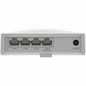 Netgear WAX610W Dual Band Wi-Fi 6 IEEE 802.11 a/b/g/n/ac/ax 1.80 Gbit/s Wireless Access Point - Indoor - 2.40 GHz, 5 GHz -