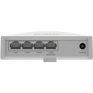 Netgear WAX610W Dual Band Wi-Fi 6 IEEE 802.11 a/b/g/n/ac/ax 1.80 Gbit/s Wireless Access Point - Indoor - 2.40 GHz, 5 GHz -