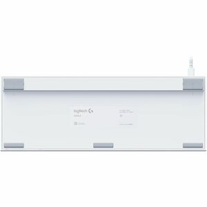 Logitech G G316 X 8K 游戏键盘 - 袖珍的 - 电缆 连接 - USB 3.0 A 型 接口 - RGB LED - 白 - 线性机械 按键开关 - 98 Key(s) - Windows 10, Mac OS X 12.0