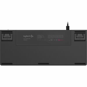 Logitech G G515 RAPID TKL 游戏键盘 - 无数字小键盘 - 电缆 连接 - A 型 USB 接口 - RGB LED - 英文（美国） - QWERTY 布局 - 黑 - 磁力 按键开关 - Windows 10, Wi