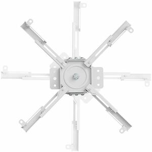 Neomounts CL25-540WH1 Ceiling Mount for Projector - White - Height Adjustable - 35 kg Load Capacity - Steel