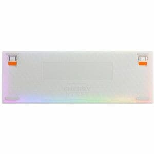 CHERRY XTRFY K5 PRO TMR Gaming Keyboard - Compact - Cable Connectivity - USB Type A Interface - RGB LED - Transparent Whit