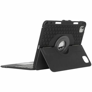 Targus Versavu THZ988US Keyboard/Cover Case (Folio) for 27.9 cm (11") Apple iPad Pro 11 (2024) Tablet - Black - Drop Resis