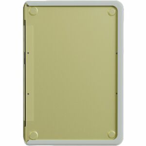 HyperShiled HS5561GL Case for Apple Notebook - Clear, Grey - Crystal Clear - Drop Resistant, Scratch Resistant, Scuff Resi