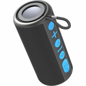 Carneo StreetDragon 3 Portable Bluetooth Speaker System - 10 W RMS - Black - 280 Hz to 16 kHz - Battery Rechargeable - USB