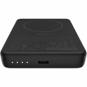 Belkin BoostCharge Stromspeicher - Schwarz - für Qi2-fähiges Gerät, iPhone, MagSafe-fähiges Gerät, AirPod, Android-Gerät, 
