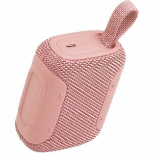JBL Go 5 Portable Bluetooth Speaker System - 4.8 W RMS - Pink - 100 Hz to 19 kHz - Battery Rechargeable - 1
