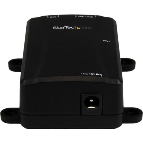 StarTech.com 1 Port Gigabit Midspan - PoE+ Injector - 802.3at and 802.3af - Wall-Mountable Power over Ethernet Injector Ad
