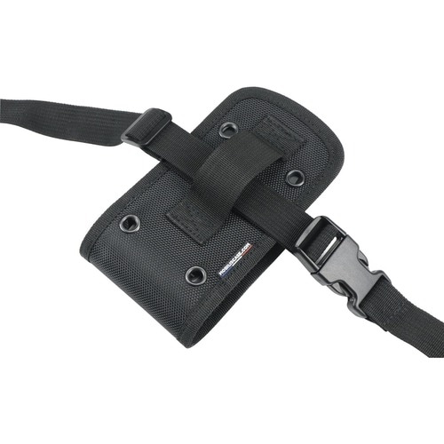 MOBILIS Carrying Case (Holster) Handheld Terminal - Black - 1680D Polyester Body - Belt Strap - 180 mm Height x 110 mm Wid