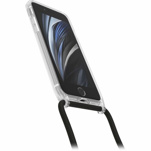 OtterBox React Carrying Case Apple iPhone 7, iPhone 8 Smartphone - Clear - Drop Resistant - Plastic, Nylon Body - Neck Str