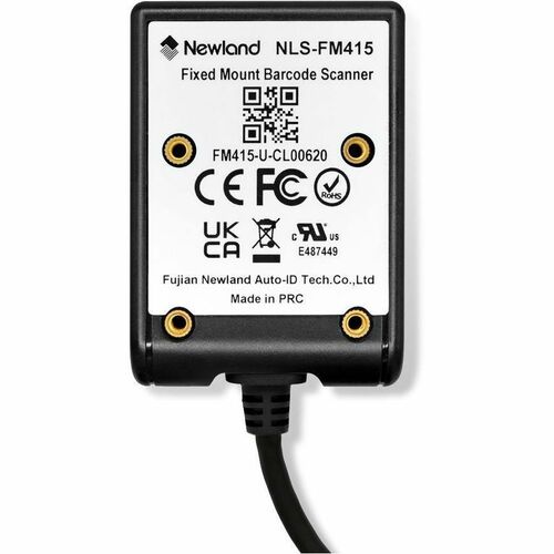 Hospitality, Divertissement Montage Fixe Kit lecteur de code barres Newland FM415 - Câble Connectivité - USB Câble inclus 